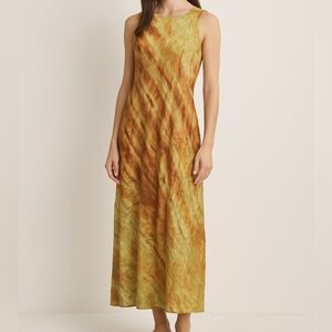 Anthropologie | Women Dress Y2K USA Maxi Bohemian Hippie Sleeveless Beach Event